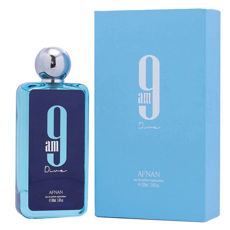 Afnan Unisex 9AM Dive EDP Spray 3.4 oz Fragrances