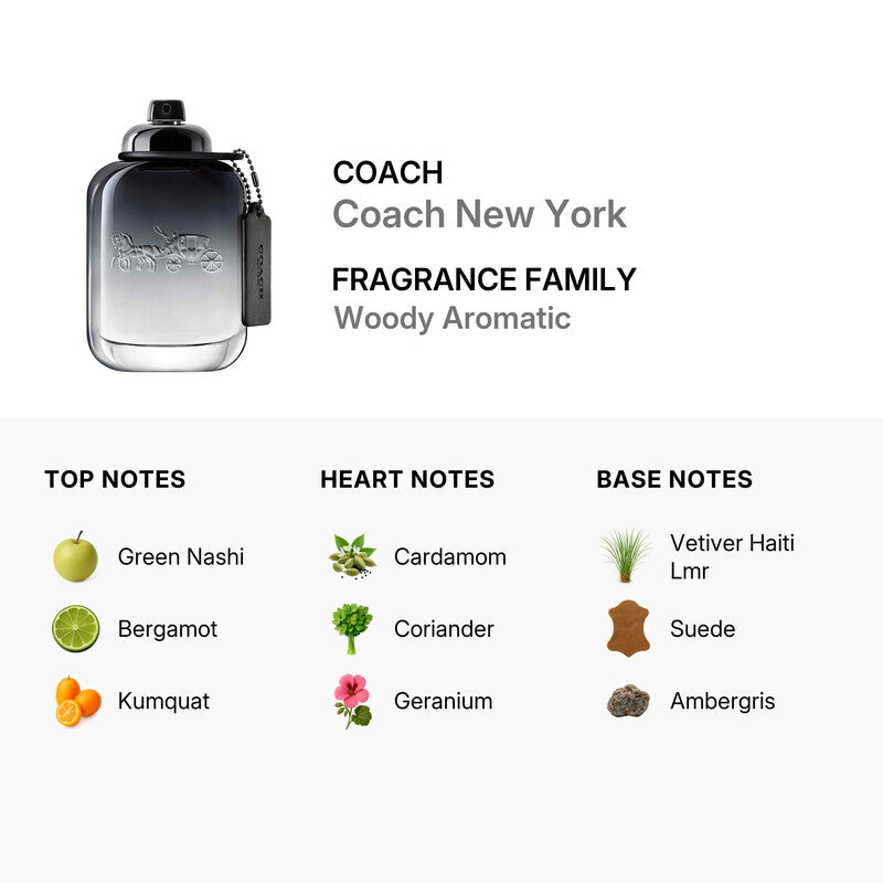 Coach New York / EDT Spray 3.3 oz (100 ml) (m)
