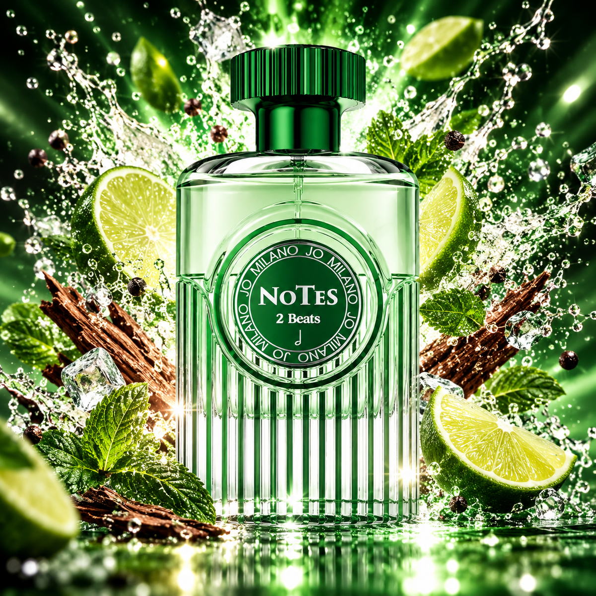 Jo Milano Unisex Notes 2 Beat EDP Spray 3.4 oz Fragrances